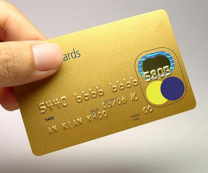 Credit card